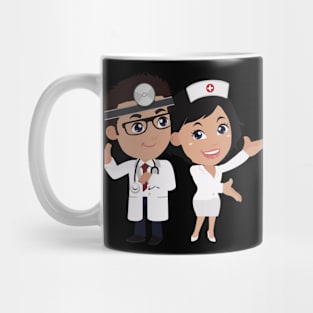 Cartoon Doctors Mug